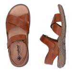 náhled Pánské sandály RIEKER 22055-24 hnědá S6