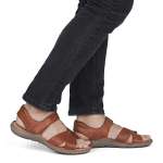 náhled Pánské sandály RIEKER 22055-24 hnědá S6