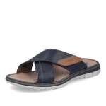 detail Pánské nazouváky RIEKER 25151-14 modrá S6