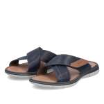 náhled Pánské nazouváky RIEKER 25151-14 modrá S6