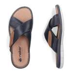 náhled Pánské nazouváky RIEKER 25151-14 modrá S6