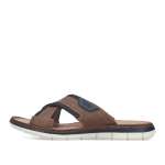 náhled Pánské nazouváky RIEKER 25182-14 hnědá S6