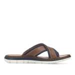 náhled Pánské nazouváky RIEKER 25182-14 hnědá S6