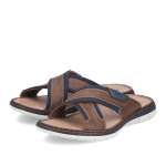 náhled Pánské nazouváky RIEKER 25182-14 hnědá S6