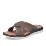 detail Pánské nazouváky RIEKER 25182-25 šedá S6