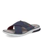 náhled Pánské nazouváky RIEKER 25250-14 modrá S6