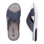 náhled Pánské nazouváky RIEKER 25250-14 modrá S6