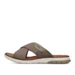 náhled Pánské nazouváky RIEKER 25250-64 béžová S6