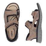 náhled Pánské sandály RIEKER 26753-25 hnědá S6