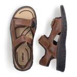 náhled Pánské sandály RIEKER 26761-22 hnědá S6