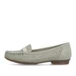 náhled Dámské mokasíny RIEKER 40069-52 zelená S6