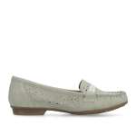 náhled Dámské mokasíny RIEKER 40069-52 zelená S6
