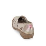 náhled Dámské mokasíny RIEKER 41385-63 béžová S6
