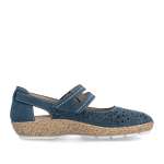 náhled Dámské baleríny RIEKER 44872-14 modrá S6