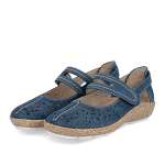 náhled Dámské baleríny RIEKER 44872-14 modrá S6