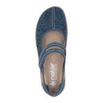 náhled Dámské baleríny RIEKER 44872-14 modrá S6