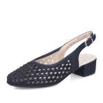 náhled Dámské lodičky RIEKER 47074-14 modrá S6