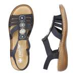 náhled Dámské sandály RIEKER 608G9-14 modrá S6