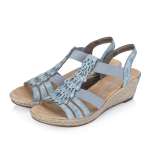náhled Dámské sandály RIEKER 62436-12 modrá S6