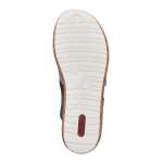 náhled Dámské nazouváky RIEKER 62780-12 modrá S6