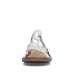 náhled Dámské nazouváky RIEKER 628P9-91 šedá S6