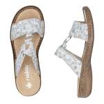 náhled Dámské nazouváky RIEKER 628P9-91 šedá S6