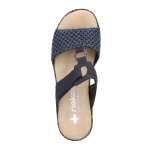 náhled Dámské nazouváky RIEKER 62943-14 modrá S6