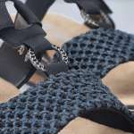 náhled Dámské nazouváky RIEKER 62943-14 modrá S6