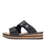 náhled Dámské nazouváky RIEKER 62980-01 černá S6