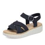 náhled Dámské sandály RIEKER 63270-00 černá S6