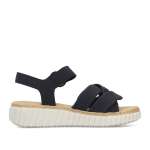 náhled Dámské sandály RIEKER 63270-00 černá S6