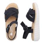 náhled Dámské sandály RIEKER 63270-00 černá S6