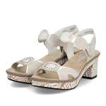 náhled Dámské sandály RIEKER 63876-62 béžová S6