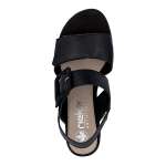 náhled Dámské sandály RIEKER 64664-00 černá S6