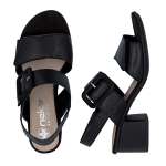 náhled Dámské sandály RIEKER 64664-00 černá S6