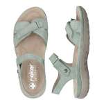 náhled Dámské sandály RIEKER 64858-52 zelená S6