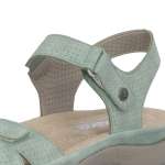 náhled Dámské sandály RIEKER 64858-52 zelená S6