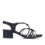 náhled Dámské sandály RIEKER 64970-00 černá S6