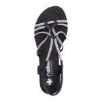 náhled Dámské sandály RIEKER 64970-00 černá S6