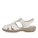 náhled Dámské sandály RIEKER 658B3-60 béžová S6