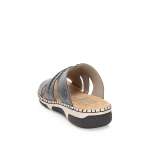 náhled Dámské nazouváky RIEKER 66288-14 modrá S6