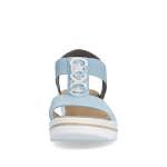 náhled Dámské sandály RIEKER 67498-10 modrá S6