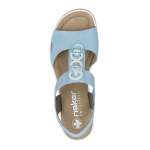 náhled Dámské sandály RIEKER 67498-10 modrá S6