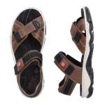 náhled Dámské sandály RIEKER 68851-22 hnědá S6