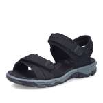 náhled Dámské sandály RIEKER 68852-00 černá S6