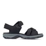 náhled Dámské sandály RIEKER 68852-00 černá S6