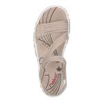 náhled Dámské sandály RIEKER 68871-62 béžová S6