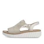 náhled Dámské sandály RIEKER 69262-62 béžová S6