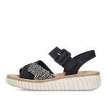 náhled Dámské sandály RIEKER 69269-00 černá S6