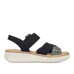 náhled Dámské sandály RIEKER 69269-00 černá S6